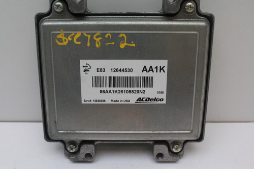 11 12 Chevrolet Cruze 12636386 Computer Brain Engine Control ECU ECM EBX Module
