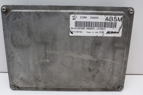 13-16 Cadillac XTS 12653998 Computer Brain Engine Control ECU ECM EBX Module
