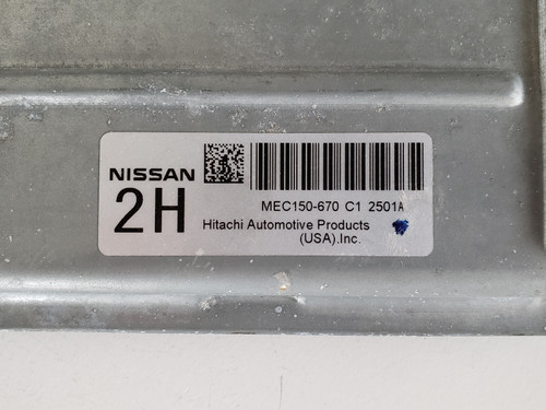2012 NV3500 MEC150-670 C1 Computer Brain Engine Control ECU