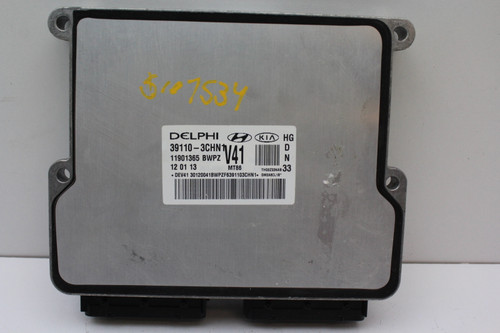 12-14 Hyundai Azera 39110-3CHN1 Computer Brain Engine Control ECU