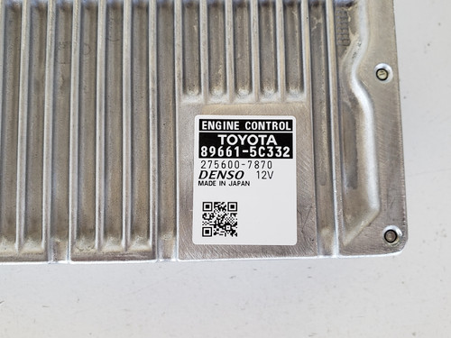 2015 Toyota Prius C 89661-5C332 Computer Brain Engine Control ECU ECM EBX Module