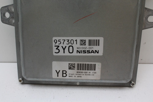 2011 11 Infiniti G37 NEC002-001 Computer Brain Engine Control ECU ECM EBX Module