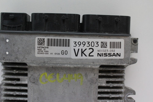 16 17 Infiniti Q50 3.0L NEC023-092 Computer Brain Engine Control ECU ECM Module