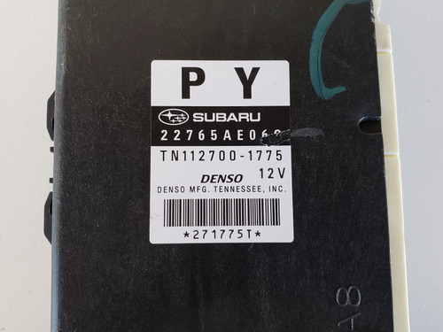 2013-2014 Legacy 22765AE06C Computer Brain Engine Control ECU ECM EBX Module