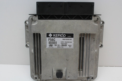 12-14 Hyundai Accent 39110-2BAS9 Computer Engine Control ECU ECM EBX Module