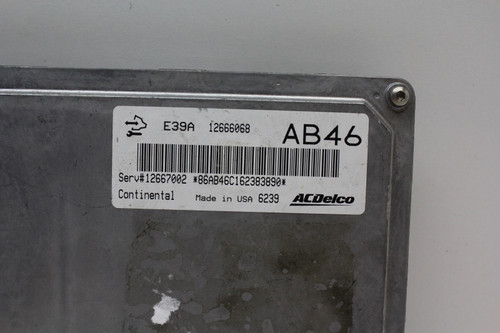 17-20 Chevrolet Impala 12667002 Computer Brain Engine Control ECU ECM EBX Module