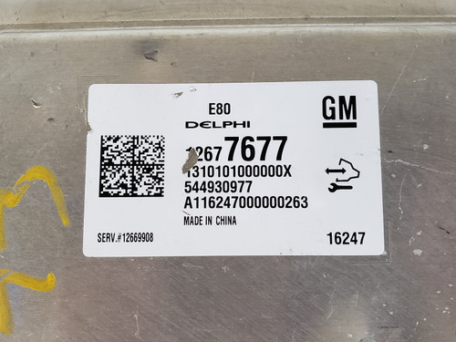 2017-2018 Envision 12669908 Computer Brain Engine Control ECU ECM EBX Module