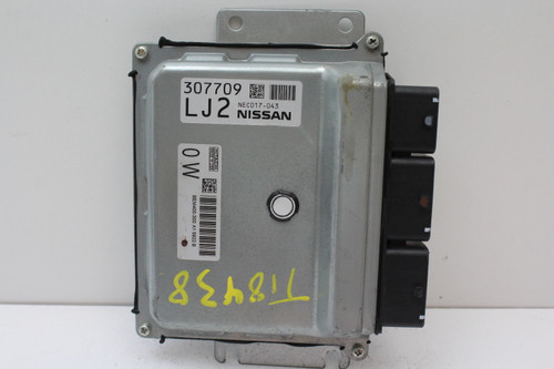2015 15 Nissan Altima 2.5L NEC017-043 Computer Engine Control ECU ECM Module