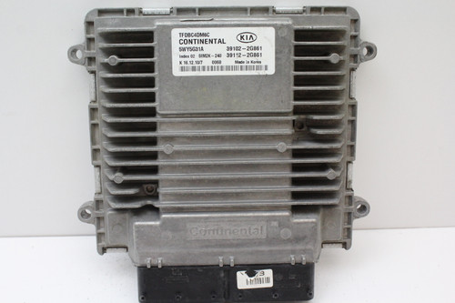 11 12 Kia Optima LX 39112-2G861 Computer Brain Engine Control ECU ECM EBX Module