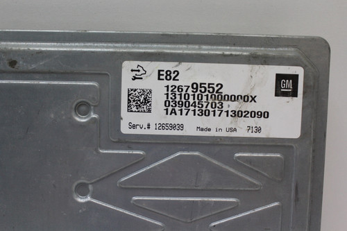 17-20 GMC Acadia 12659039 Computer Brain Engine Control ECU ECM EBX Module