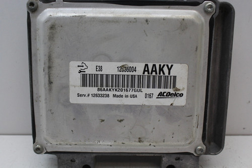 10-13 Chevrolet Silverado 1500 12633238 Computer Engine Control ECU ECM Module