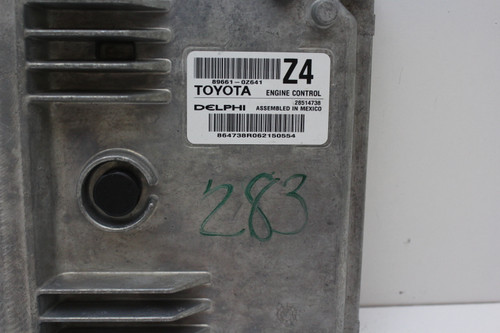 16 2016 Toyota Corolla 89661-0Z641 Computer Engine Control ECU ECM EBX Module