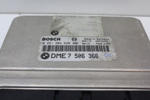 2000 00 BMW X5 7 506 366 Computer Brain Engine Control ECU ECM EBX Module