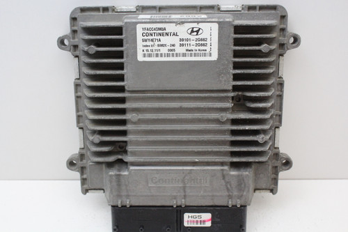 11-14 Hyundai Sonata 2.4L 39101-2G662 Computer Engine Control ECU ECM EBX Module
