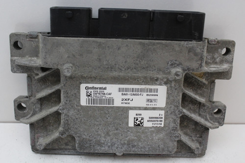 2011 11 Ford Fiesta BA61-12A650-FJ Computer Engine Control ECU ECM EBX Module