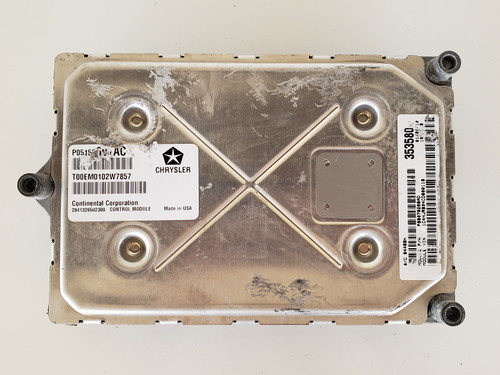 2012 Jeep Patriot P68070208AD Computer Brain Engine Control ECU ECM EBX Module