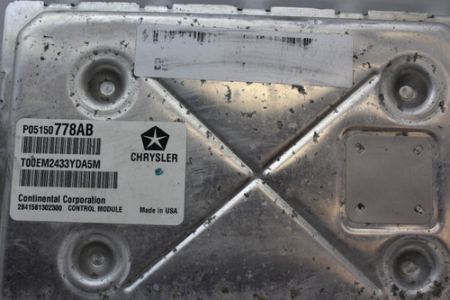 2014 14 Dodge Caravan 3.6L P05150778AB Computer Engine Control ECU ECM Module