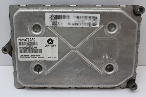 2013 13 Dodge Caravan P68161510AD Computer Engine Control ECU ECM EBX Module