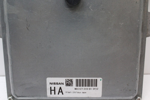 2011 11 Nissan Quest MEC127-010 D1 Computer Engine Control ECU ECM EBX Module