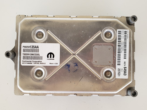 2016 Dodge Journey P68274649AD Computer Brain Engine Control ECU ECM EBX Module
