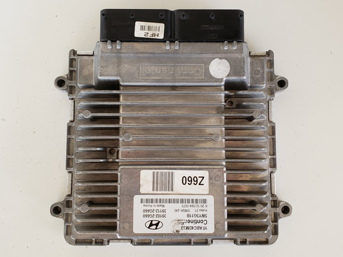 2011-2012 Sonata 39112-2G660 Computer Brain Engine Control ECU ECM EBX Module