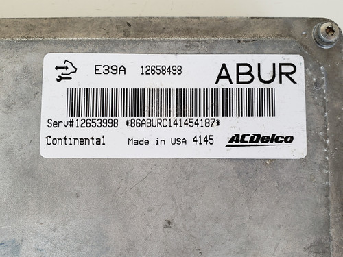 2013-2016 Buick Regal 12653998 Computer Brain Engine Control ECU ECM EBX Module