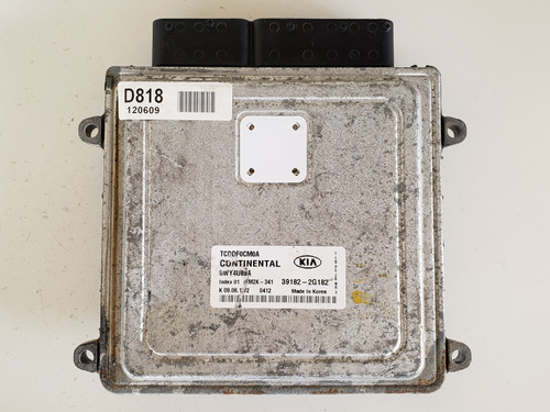 2011-2013 Kia Forte 39182-2G182 Computer Brain Engine Control ECU ECM EBX Module