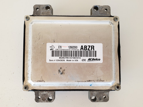 2014-2015 Chevy Spark 12643636 Computer Brain Engine Control ECU ECM EBX Module