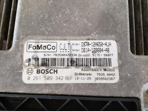 2013 Fusion DS7A-12A650-AJH Computer Brain Engine Control ECU ECM EBX Module