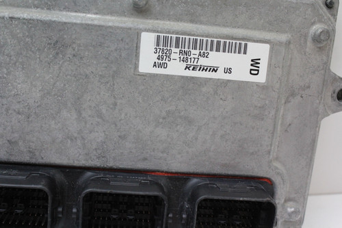 2011 11 Honda Pilot 37820-RN0-A82 Computer Engine Control ECU ECM EBX Module