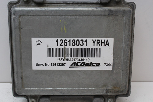 08 09 10 Pontiac G6 12612397 Computer Brain Engine Control ECU ECM EBX Module