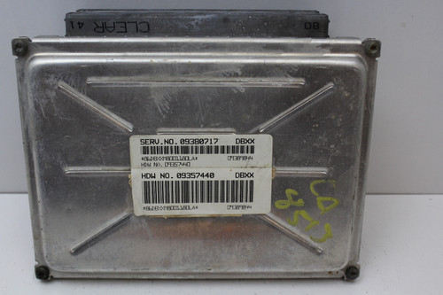 2000 00 Buick Park Avenue 09380717 Computer Engine Control ECU ECM EBX Module