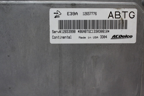 13 14 15 16 GMC Acadia 12653998 Computer Brain Engine Control ECU ECM EBX Module