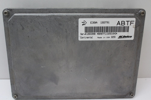 13-16 GMC Acadia 12653998 Computer Brain Engine Control ECU ECM EBX Module
