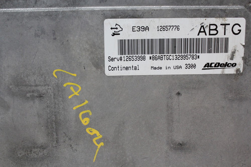13-16 Buick Enclave 12653998 Computer Brain Engine Control ECU ECM EBX Module