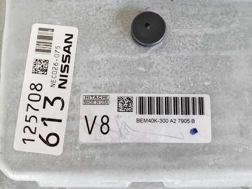 2018 Altima BEMY0K-300 A2 Computer Brain Engine Control ECU ECM EBX Module