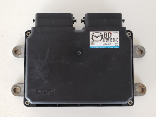 2010 Mazda 3 LF8M 18 881G Computer Brain Engine Control ECU ECM EBX Module