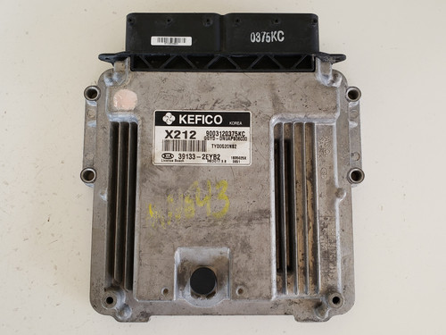2014 Kia Forte 39133-2EYB2 Computer Brain Engine Control ECU ECM EBX Module