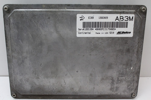 14 15 16 Impala 12651994 Computer Brain Engine Control ECU ECM EBX Module