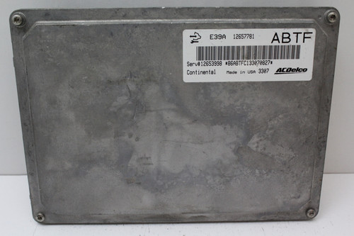 13 14 15 16 Malibu 12653998 Computer Brain Engine Control ECU ECM EBX Module
