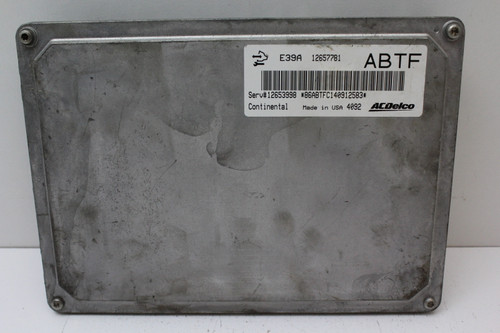 14 15 16 Chevrolet Impala 12653998 Computer Brain Engine Control ECU ECM Module