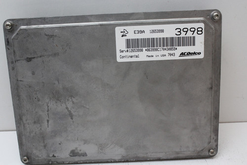 12-13 Verano 12643248 Computer Brain Engine Control ECU ECM