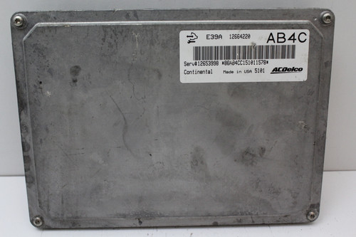 13-16 Cadillac SRX 12653998 Computer Brain Engine Control ECU ECM EBX Module
