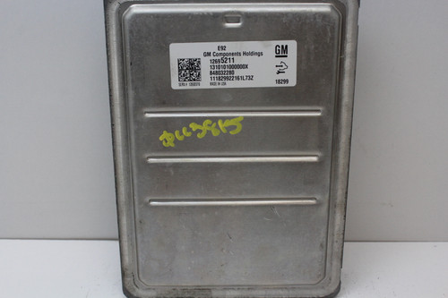 2019 19 Chevrolet Silverado 12692070 Computer Engine Control ECU ECM Module