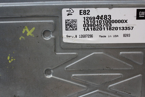 17 18 Chevrolet Colorado 12687296 Computer Brain Engine Control ECU ECM Module