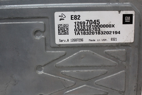 2018 18 Chevrolet Traverse 12687296 Computer Brain Engine Control ECU ECM Module