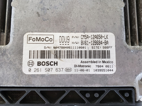 2012-2013 Focus CM5A-12A650-LK Computer Brain Engine Control ECU ECM EBX Module