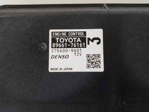 15-17 Lexus CT200H 89661-76161 Computer Brain Engine Control ECU ECM EBX Module