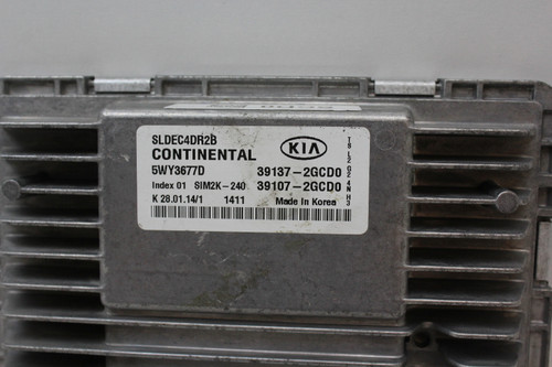 14 15 16 Kia Sportage 39107-2GCD0 Computer Engine Control ECU ECM EBX Module
