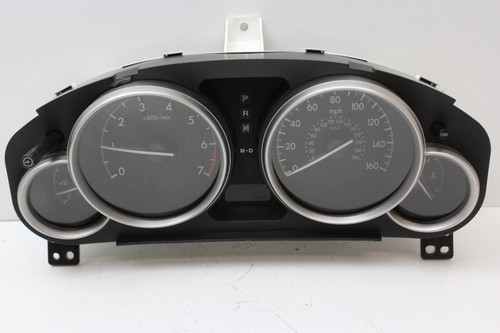 11 12 13 Mazdas 6 1FGE4A Speedometer Head Instrument Cluster Gauges 145K